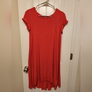 Cupio High Low Coral Dress